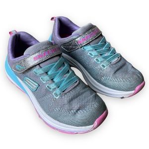 Skechers | Girls Duo Dash Youth Sneakers | Air Cooled Memory Foam | 1.5 Y